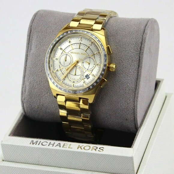 Michael Kors MK6421 Vail Gold Watch main image 5
